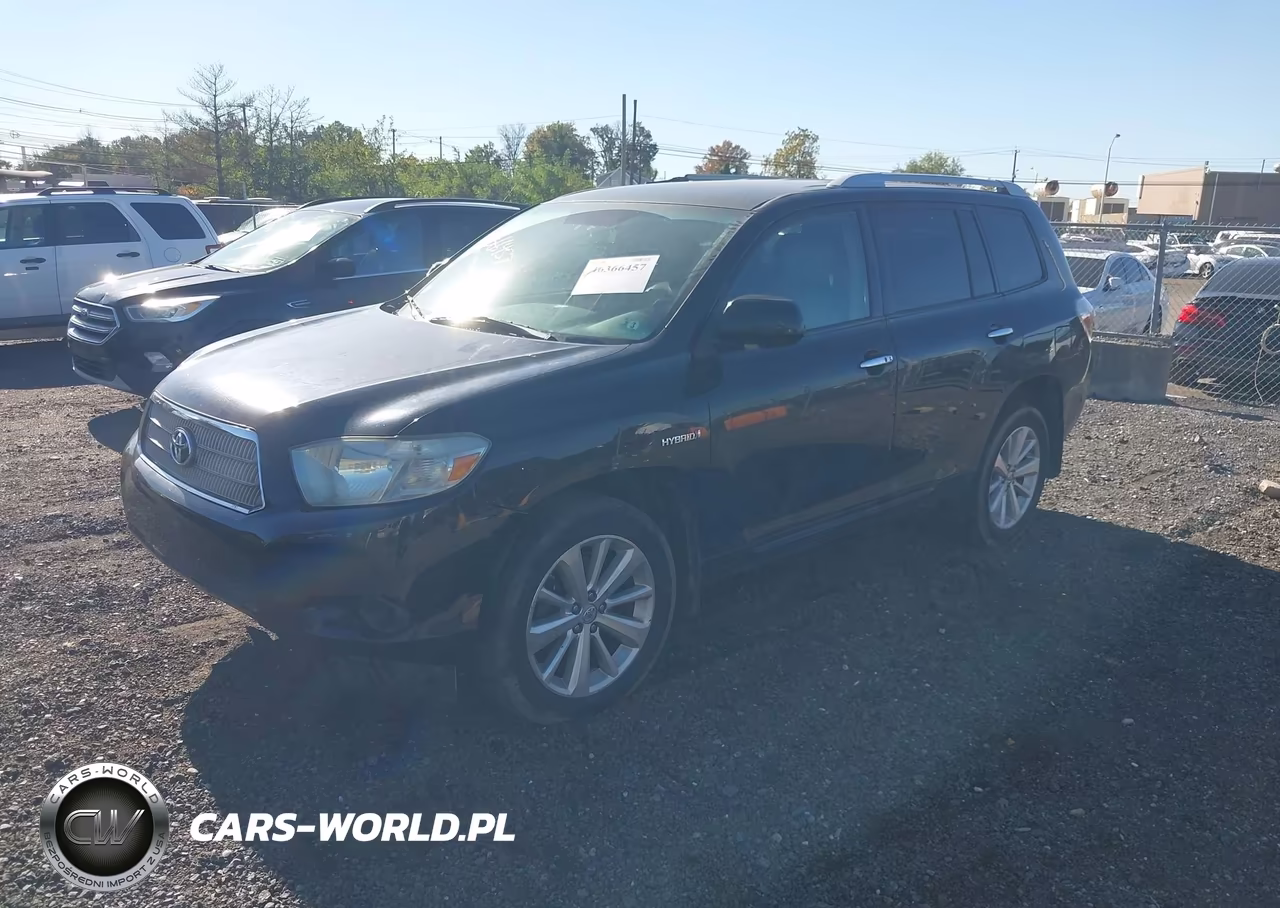 2009 Toyota Highlander Hybrid VIN:JTEEW41A892033778 - 2