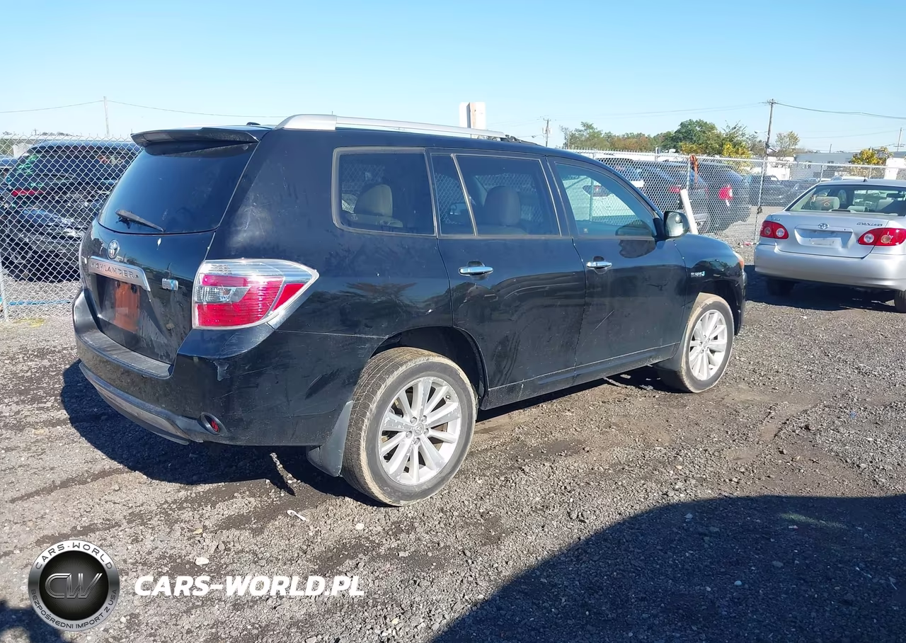 2009 Toyota Highlander Hybrid VIN:JTEEW41A892033778 - 4