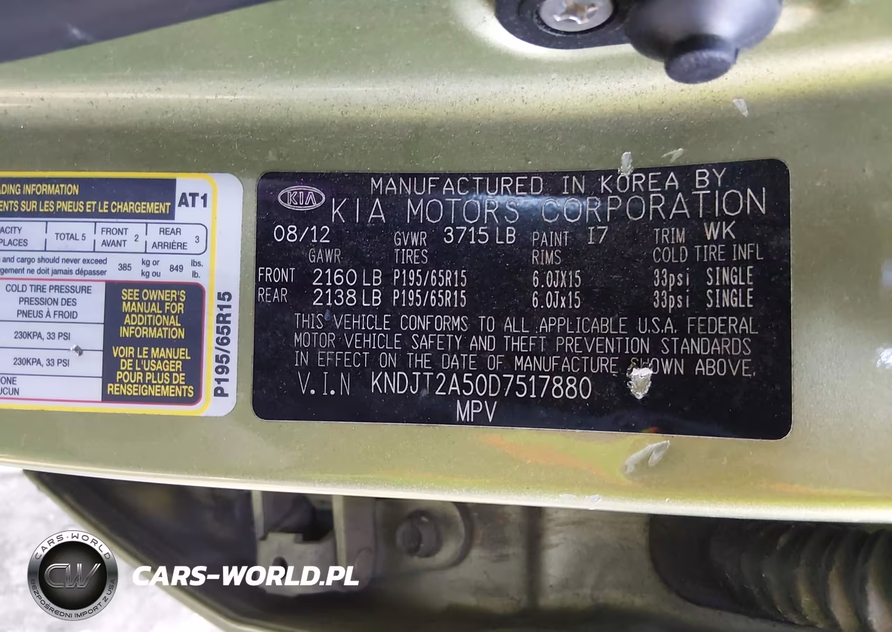 2013 Kia Soul VIN:KNDJT2A50D7517880 - 9