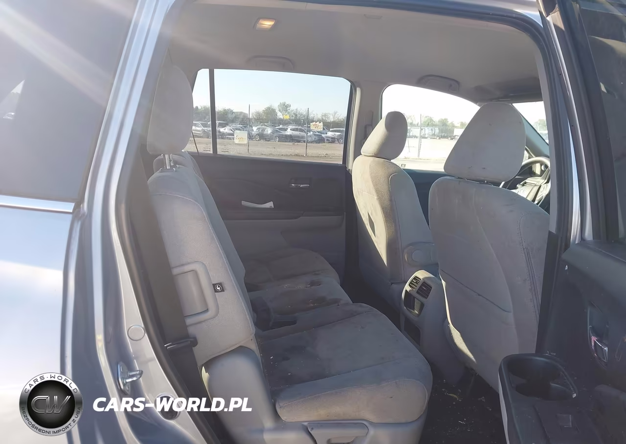 2019 Honda Pilot Lx VIN:5FNYF5H15KB005940 - 8