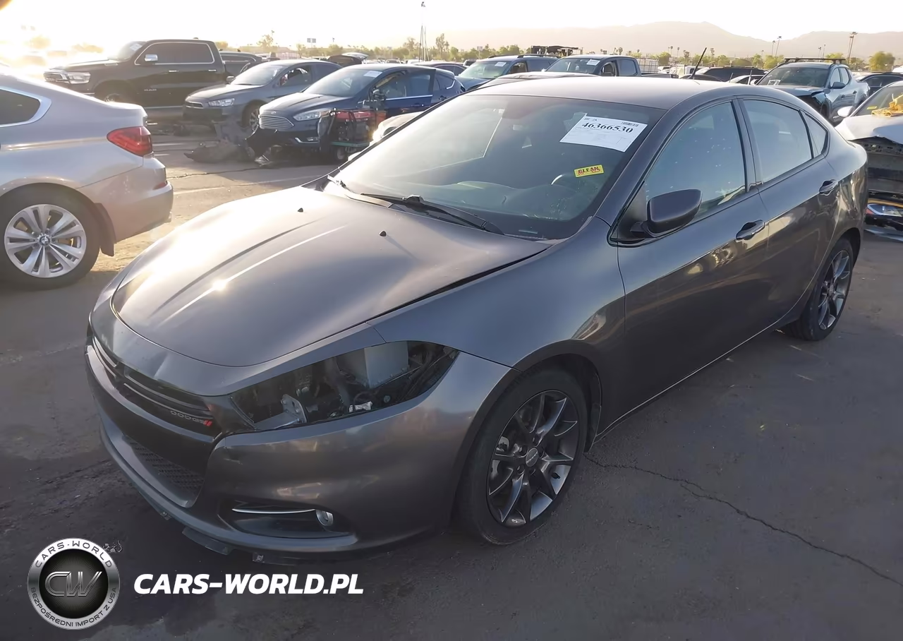 2015 Dodge Dart Sxt VIN:1C3CDFBB5FD266767 - 2