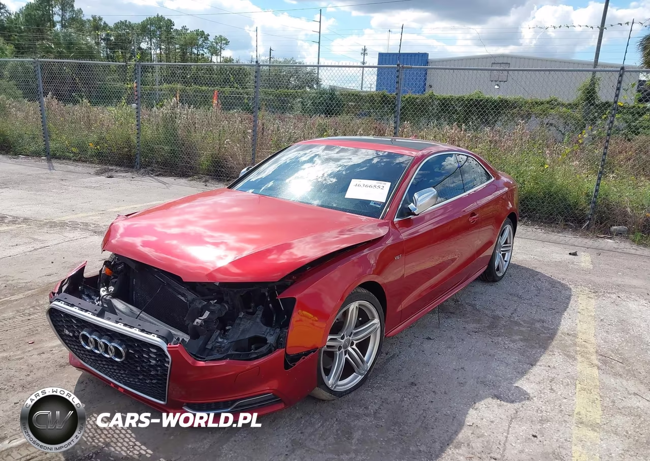 2014 Audi S5 3.0T Premium Plus VIN:WAUCGAFR8EA021455 - 2