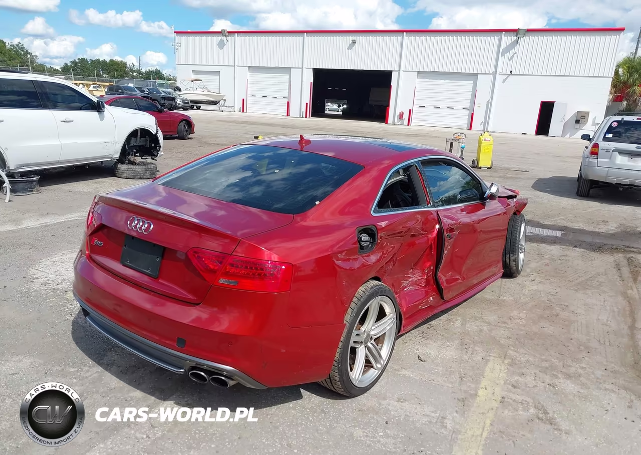 2014 Audi S5 3.0T Premium Plus VIN:WAUCGAFR8EA021455 - 4