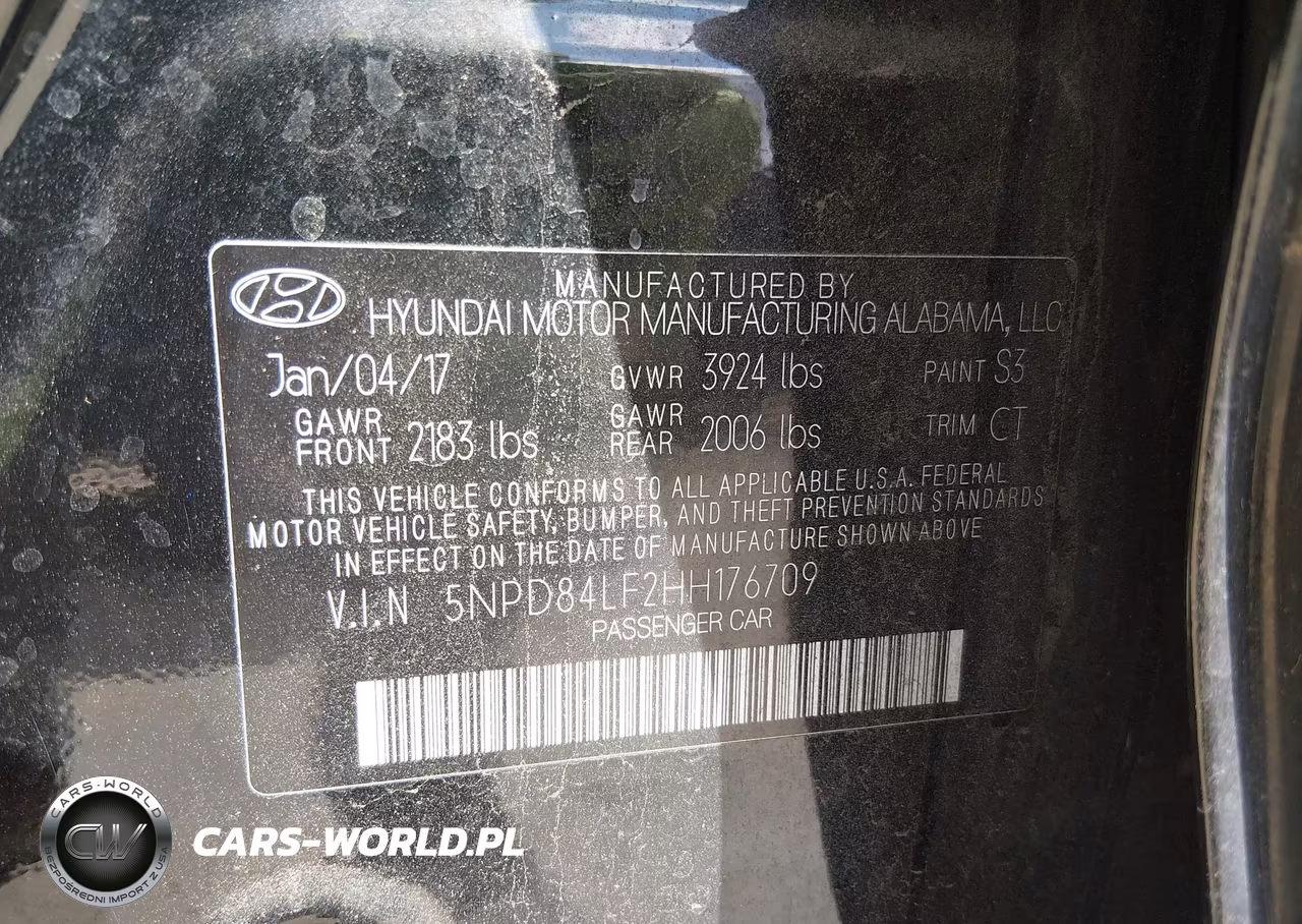 2017 Hyundai Elantra Value Edition VIN:5NPD84LF2HH176709 - 9