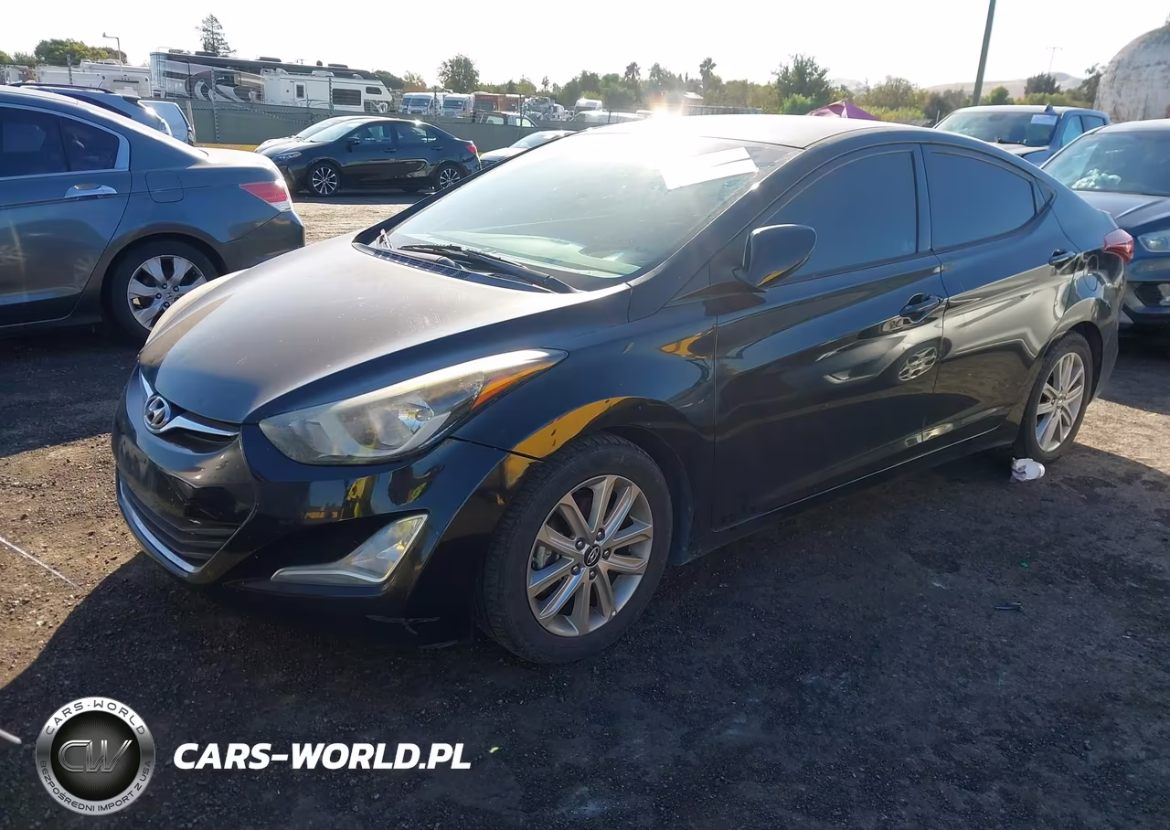 2015 Hyundai Elantra Se VIN:5NPDH4AE9FH602421 - 2