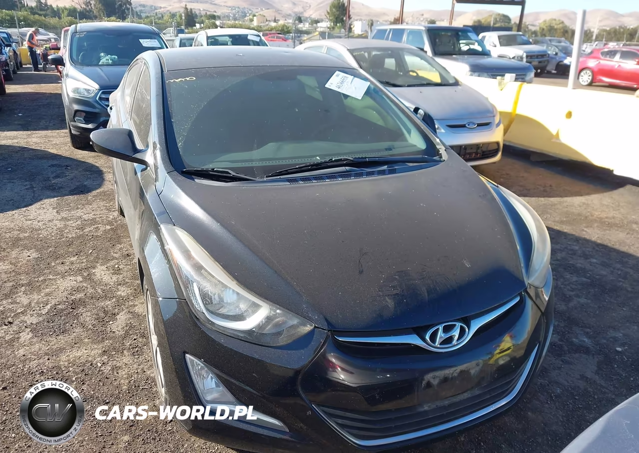 2015 Hyundai Elantra Se VIN:5NPDH4AE9FH602421 - 6