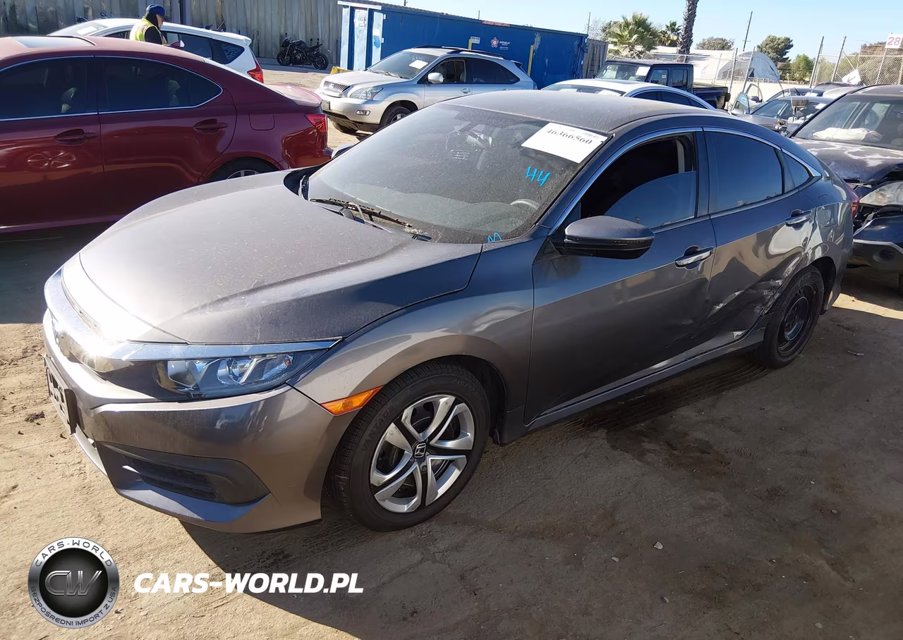 2017 Honda Civic Lx VIN:2HGFC2F5XHH546135 - 2