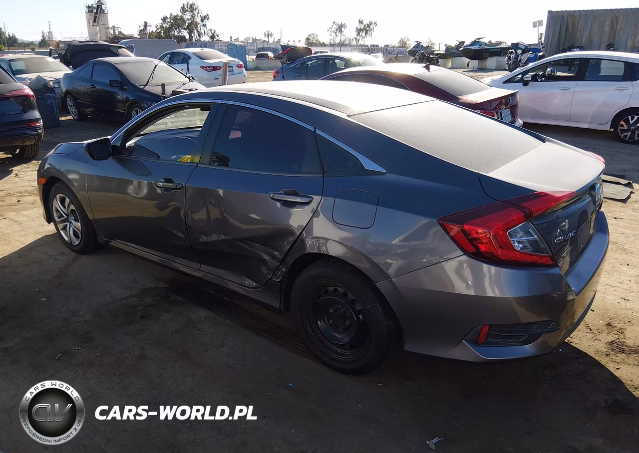 2017 Honda Civic Lx VIN:2HGFC2F5XHH546135 - 3