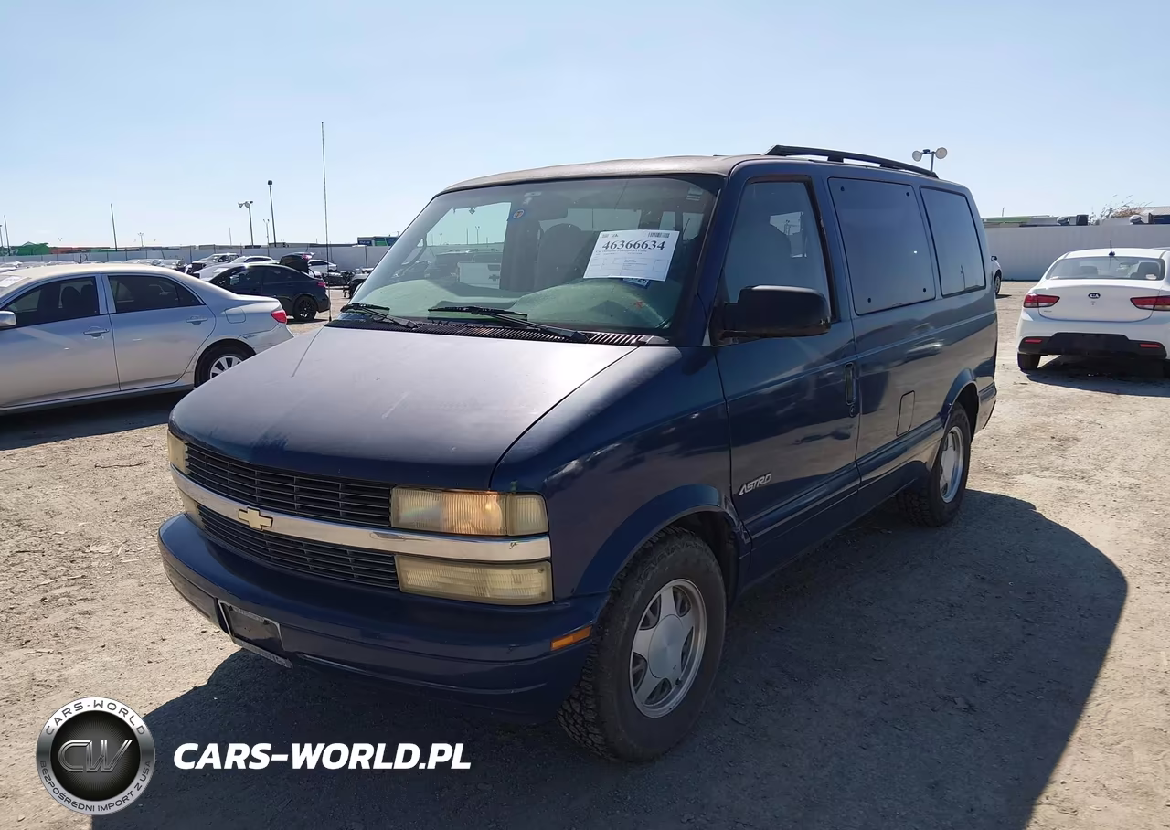 1997 Chevrolet Astro Van VIN:1GNDM19W3VB132398 - 2