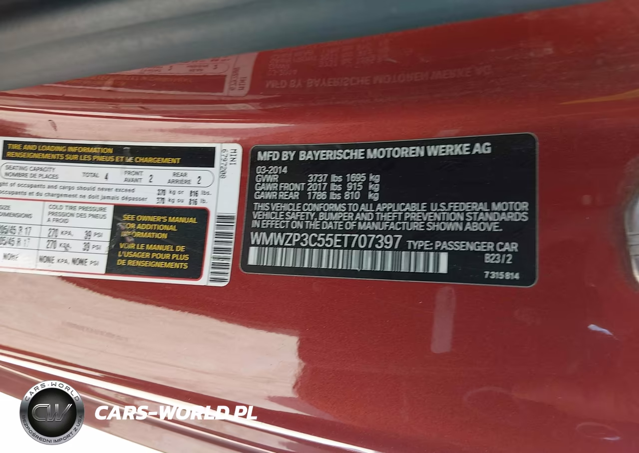 2014 Mini Convertible Cooper S VIN:WMWZP3C55ET707397 - 9