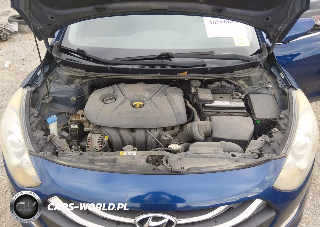 2013 Hyundai Elantra Gt VIN:KMHD35LE1DU111020 - 10