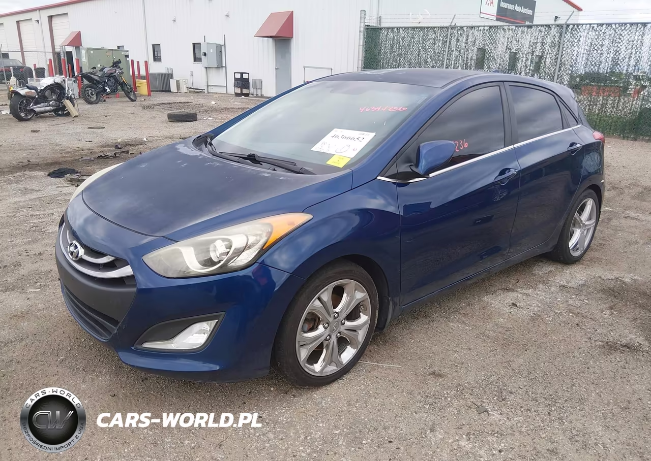 2013 Hyundai Elantra Gt VIN:KMHD35LE1DU111020 - 2