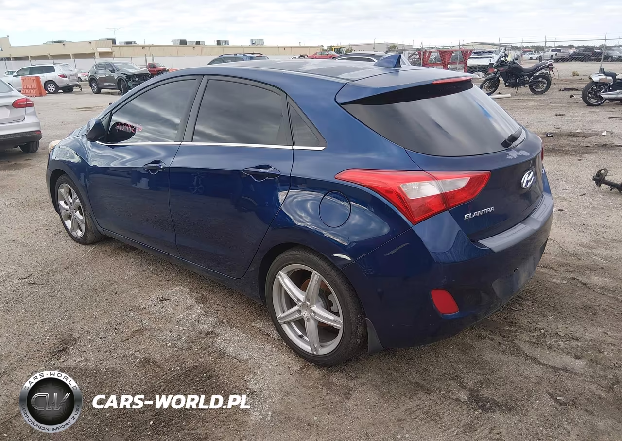 2013 Hyundai Elantra Gt VIN:KMHD35LE1DU111020 - 3
