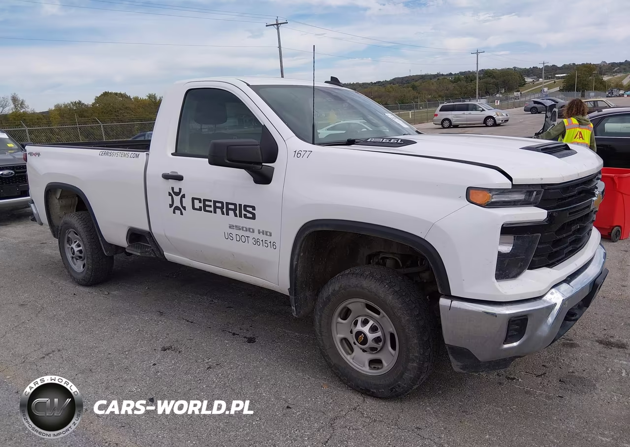2024 Chevrolet Silverado 2500Hd 4Wd Long Bed Work Truck VIN:1GC3YLE72RF445184 - 1
