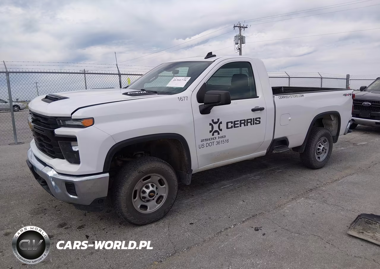 2024 Chevrolet Silverado 2500Hd 4Wd Long Bed Work Truck VIN:1GC3YLE72RF445184 - 2