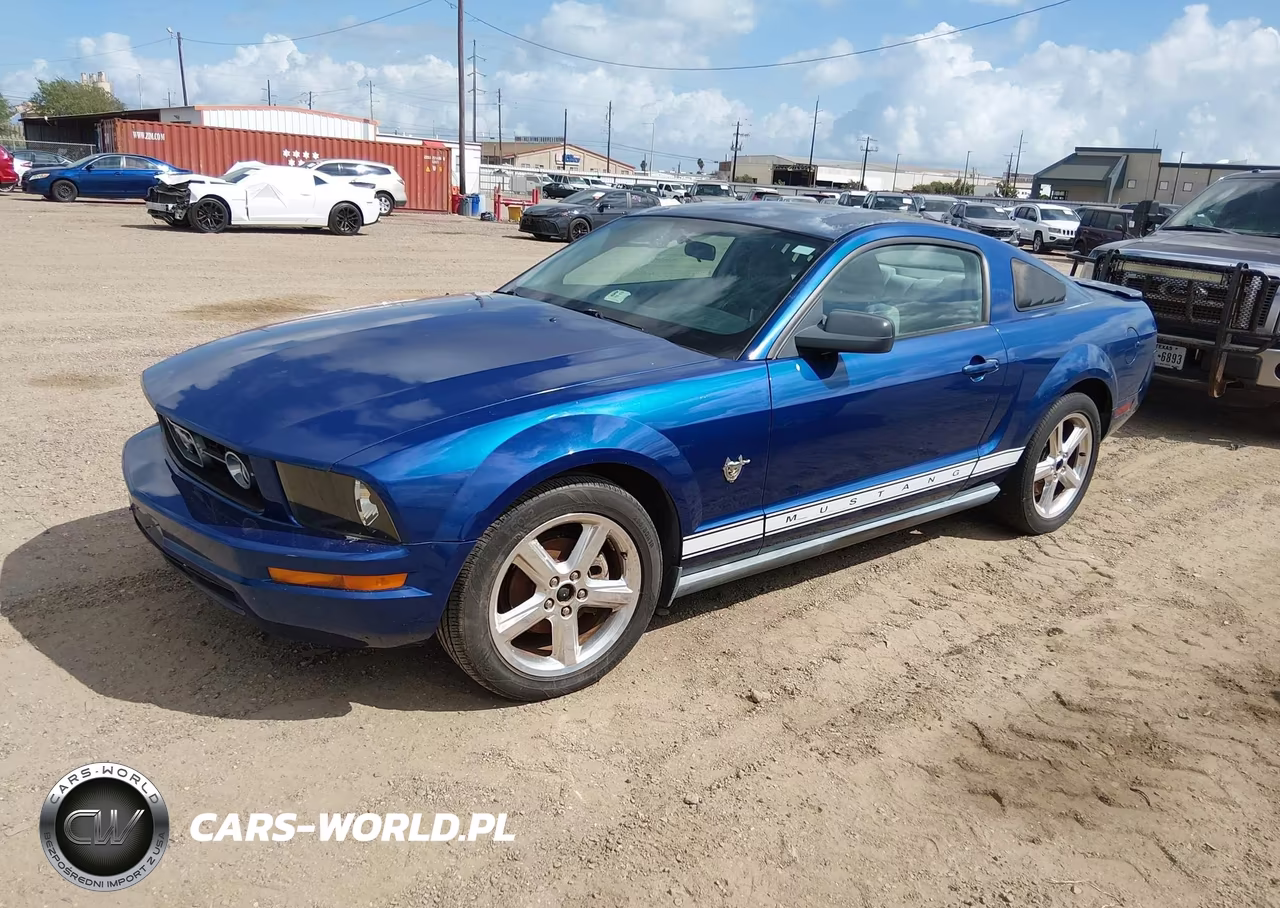 2009 Ford Mustang V6-V6 Premium VIN:1ZVHT80N095119216 - 2