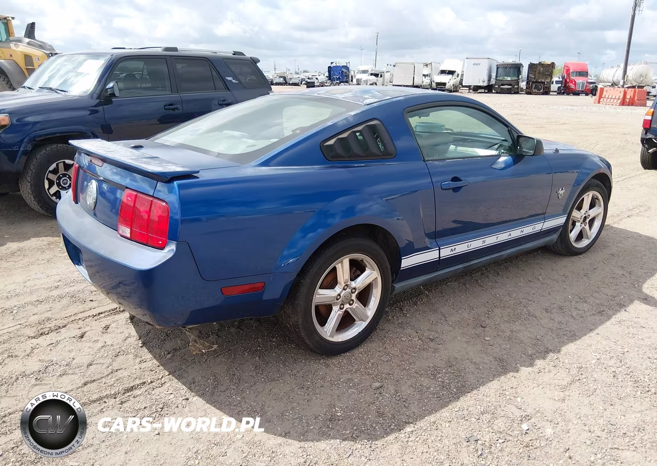 2009 Ford Mustang V6-V6 Premium VIN:1ZVHT80N095119216 - 4