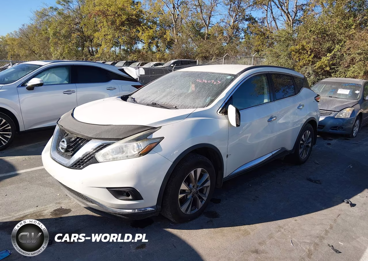 2015 Nissan Murano Sv VIN:5N1AZ2MG6FN240299 - 2