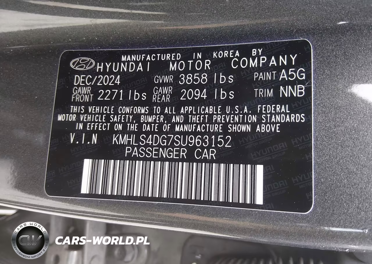 2025 Hyundai Elantra Sel Convenience VIN:KMHLS4DG7SU963152 - 9
