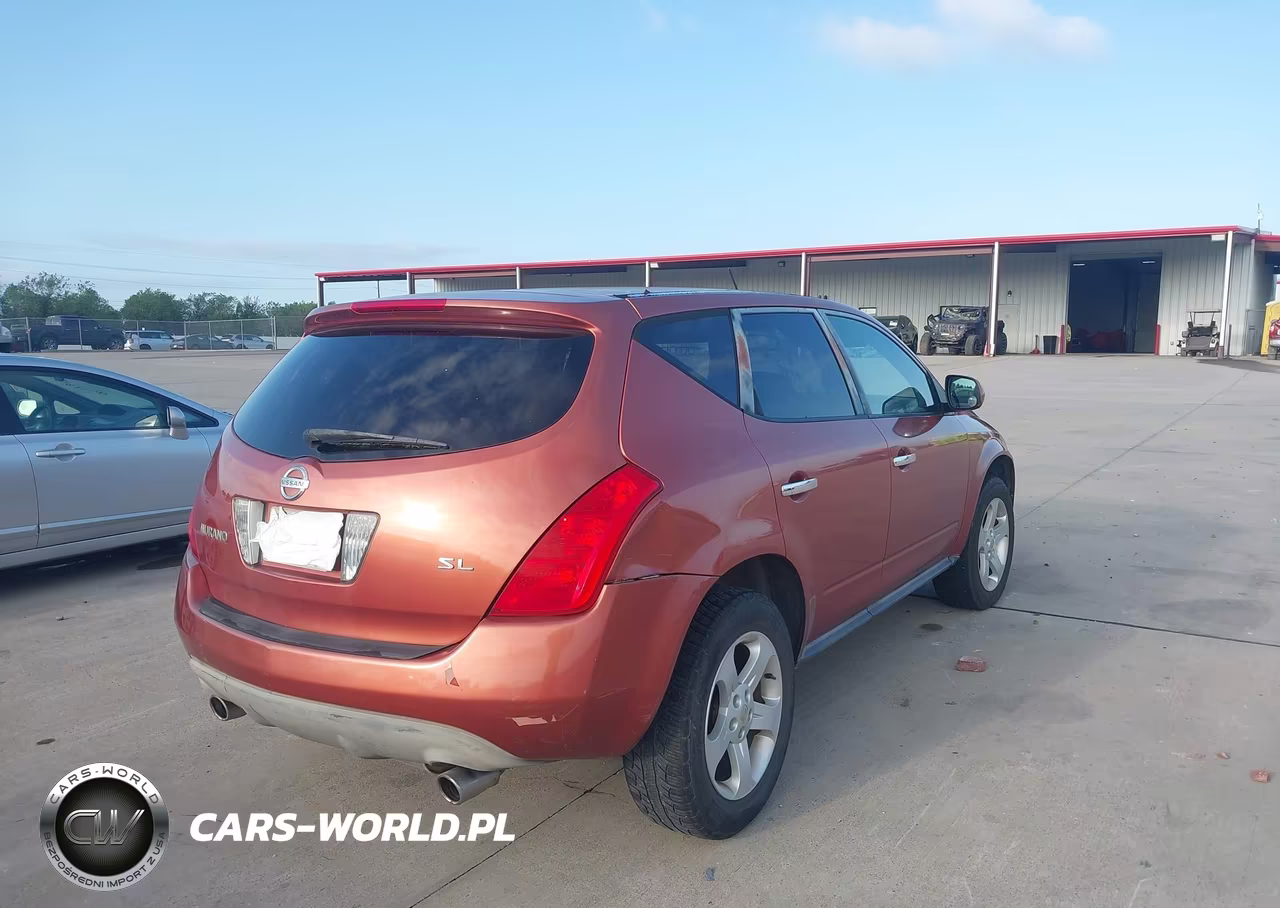 2005 Nissan Murano Sl VIN:JN8AZ08T85W310060 - 4