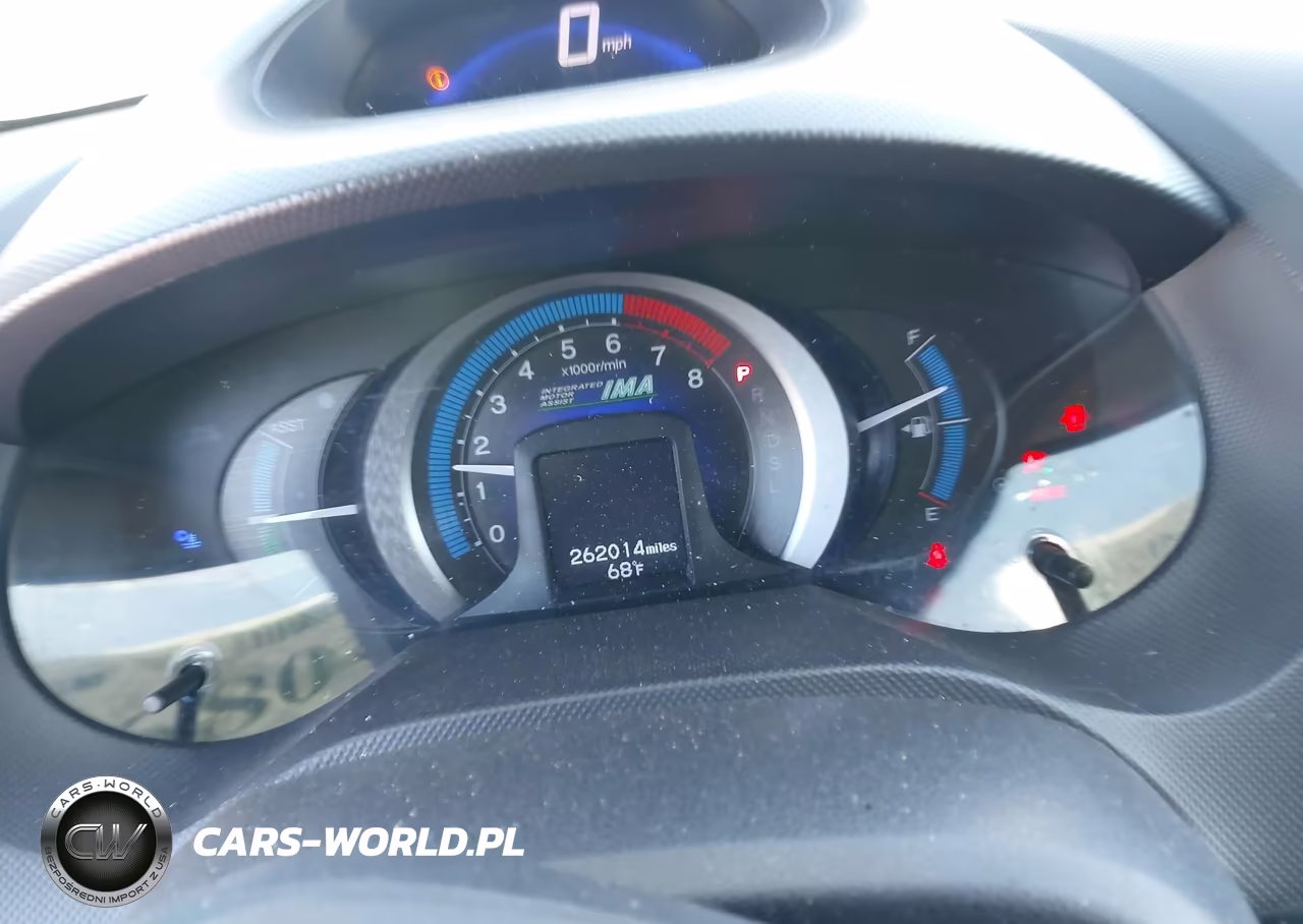 2010 Honda Insight Lx VIN:JHMZE2H56AS036669 - 7