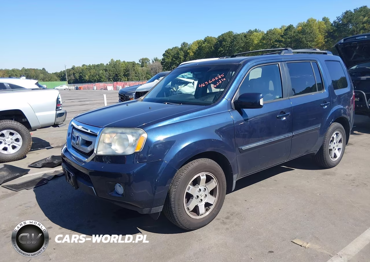 2010 Honda Pilot Touring VIN:5FNYF4H98AB040356 - 2