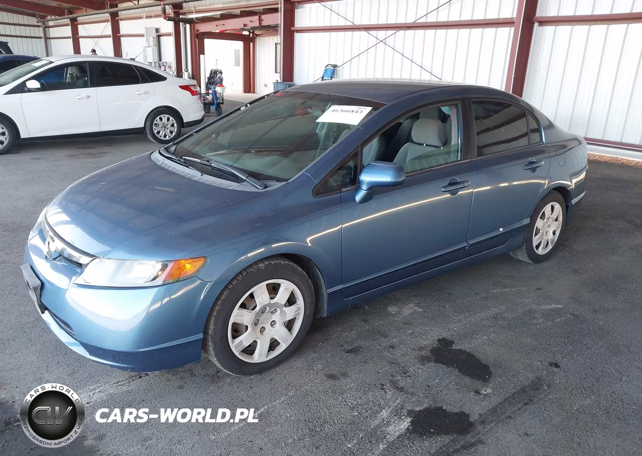 2007 Honda Civic Lx VIN:1HGFA15567L095935 - 2