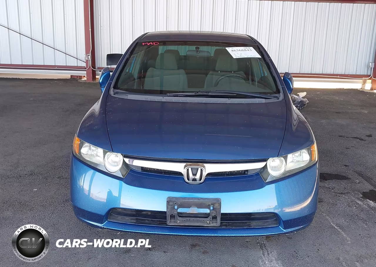 2007 Honda Civic Lx VIN:1HGFA15567L095935 - 6