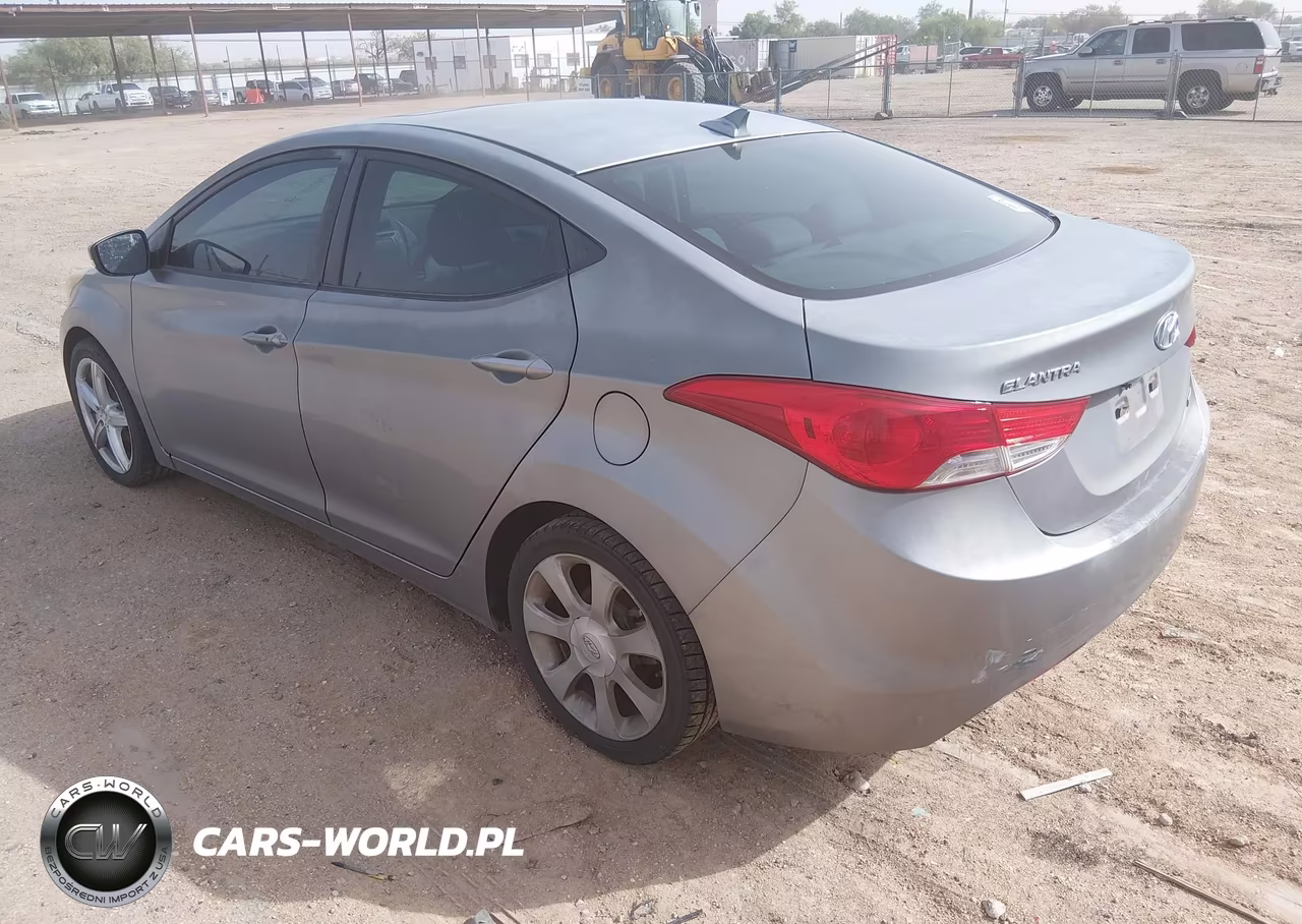 2012 Hyundai Elantra Limited (Ulsan Plant) VIN:KMHDH4AE7CU192280 - 3