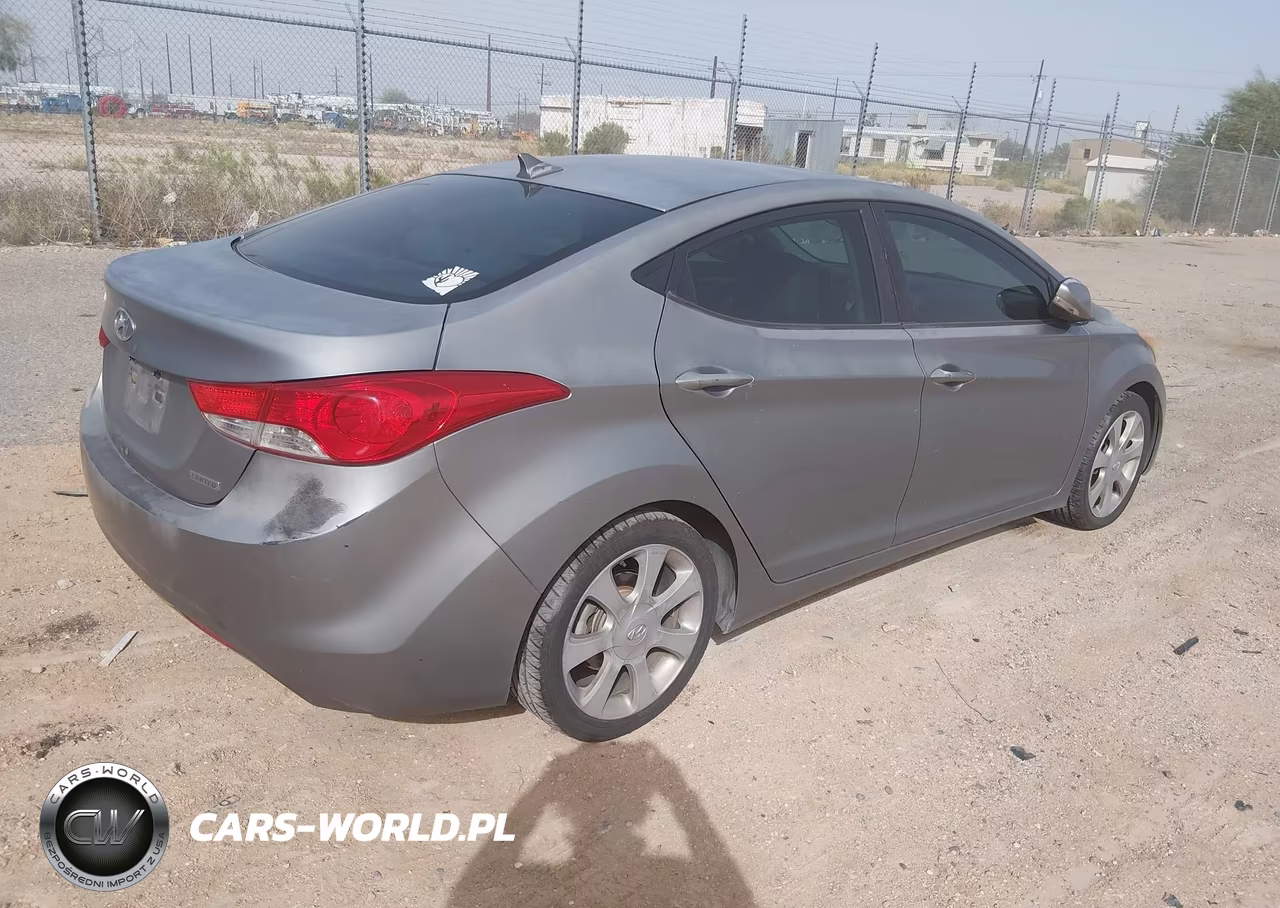 2012 Hyundai Elantra Limited (Ulsan Plant) VIN:KMHDH4AE7CU192280 - 4