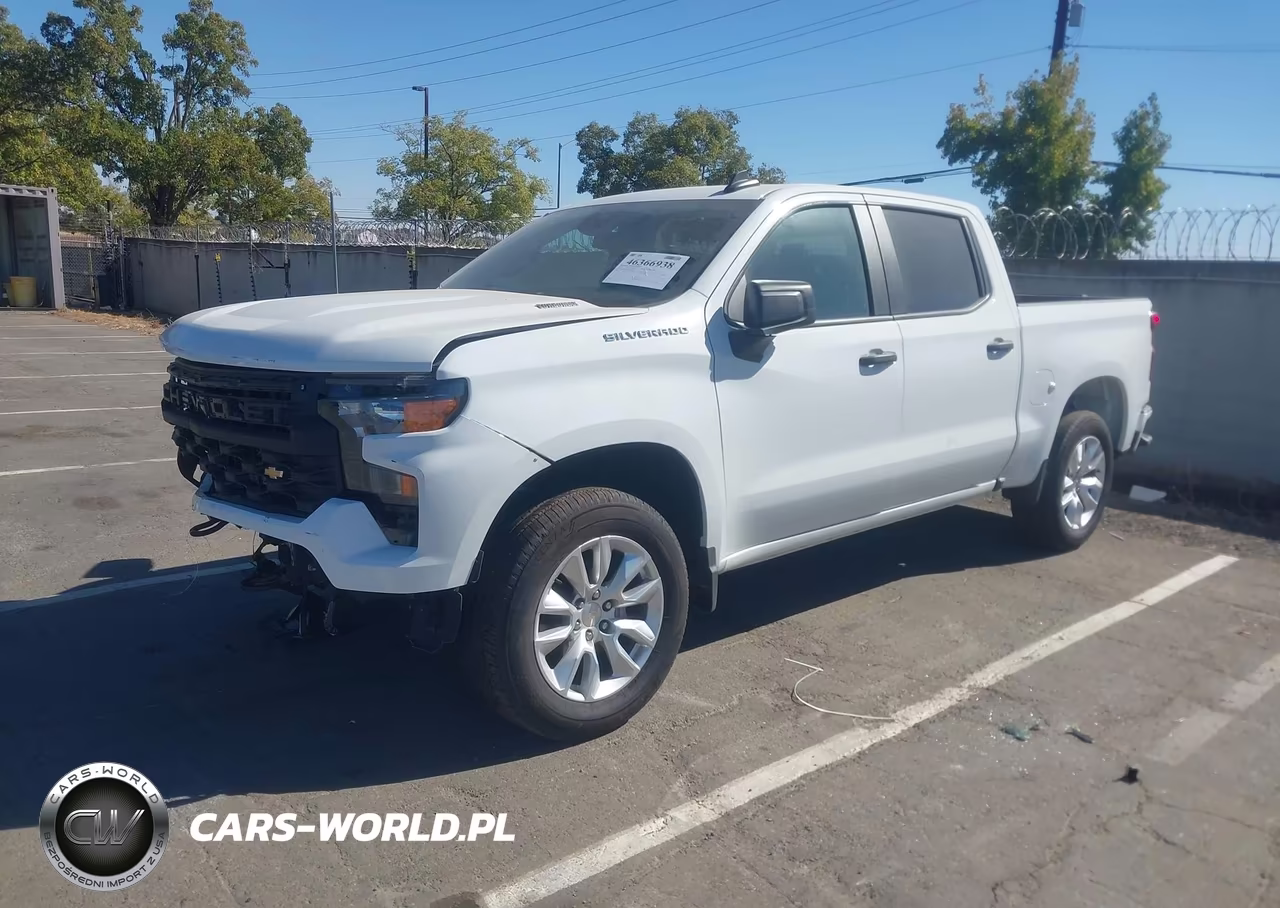 2026 Chevrolet Silverado 1500 2Wd Short Bed Custom VIN:3GCPABEK5TG355831 - 2