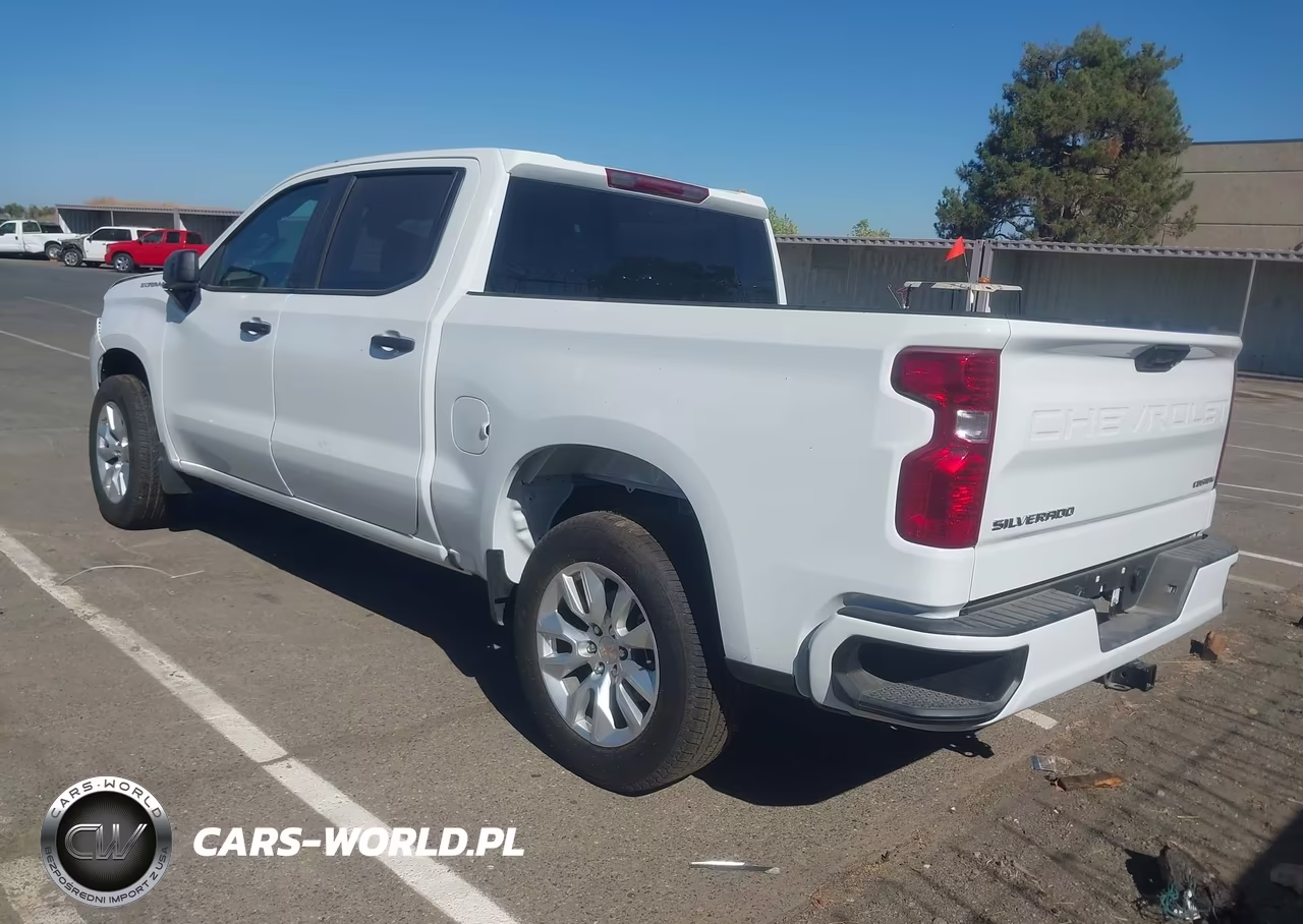 2026 Chevrolet Silverado 1500 2Wd Short Bed Custom VIN:3GCPABEK5TG355831 - 3