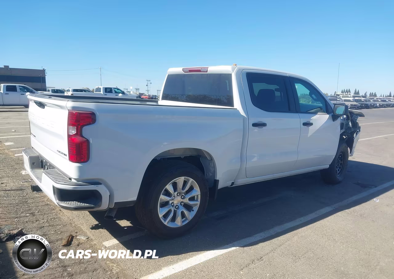2026 Chevrolet Silverado 1500 2Wd Short Bed Custom VIN:3GCPABEK5TG355831 - 4