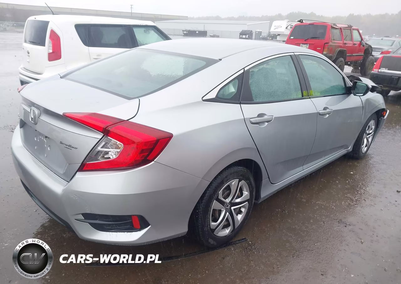 2016 Honda Civic Lx VIN:19XFC2F58GE046757 - 4
