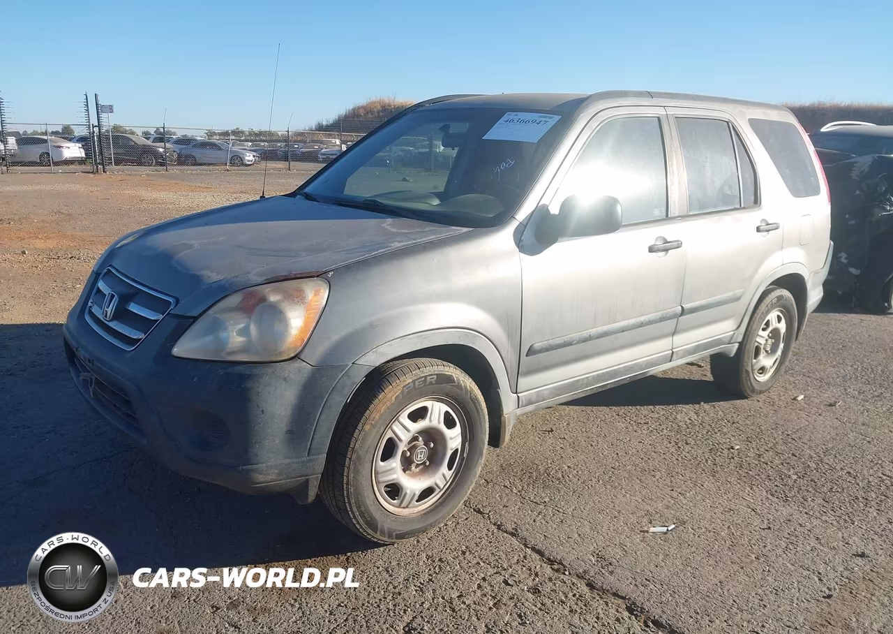 2006 Honda Cr-V Lx VIN:JHLRD685X6C021818 - 2