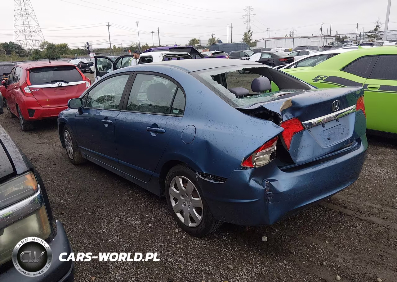 2009 Honda Civic Lx VIN:1HGFA16569L010934 - 3