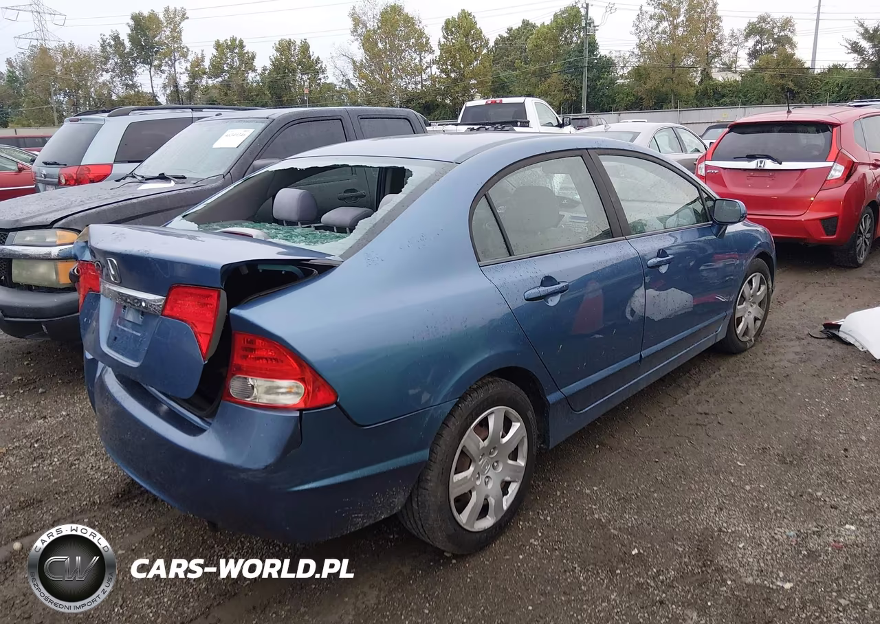 2009 Honda Civic Lx VIN:1HGFA16569L010934 - 4