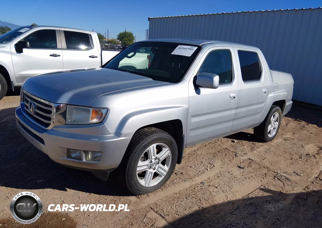 2012 Honda Ridgeline Rtl VIN:5FPYK1F55CB457941 - 2