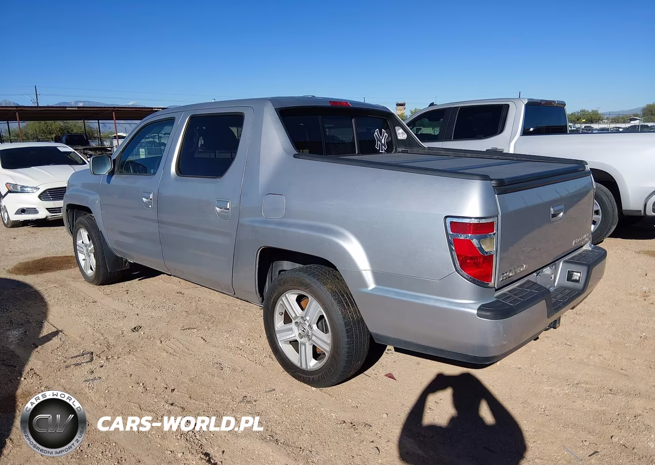 2012 Honda Ridgeline Rtl VIN:5FPYK1F55CB457941 - 3