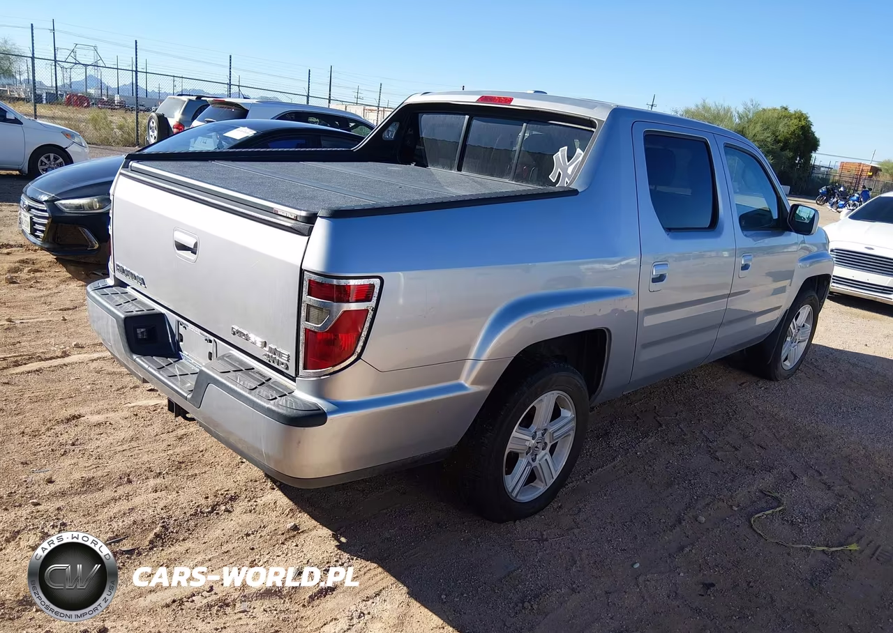 2012 Honda Ridgeline Rtl VIN:5FPYK1F55CB457941 - 4