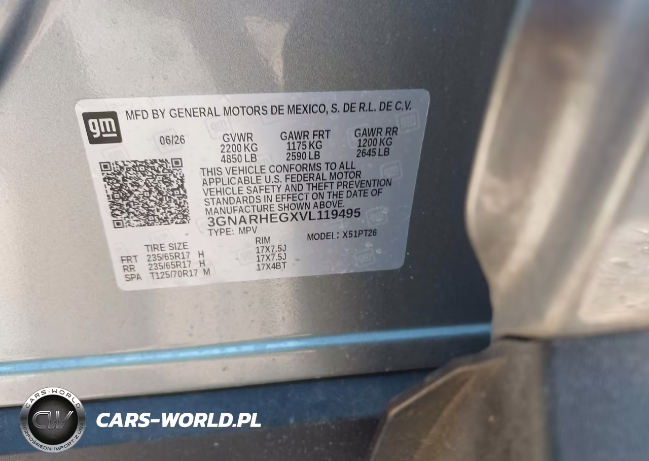 2027 Chevrolet Equinox VIN:3GNARHEGXVL119495 - 9