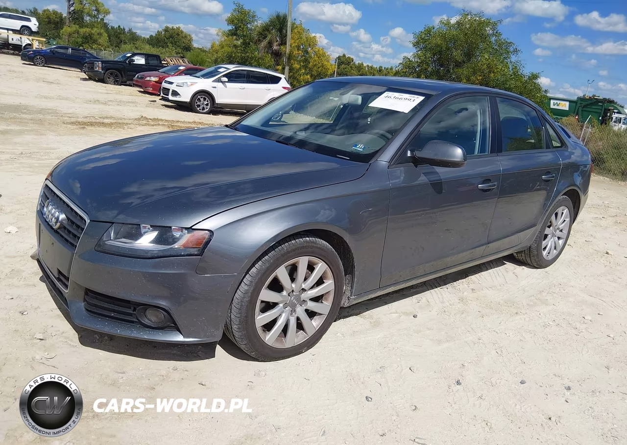 2012 Audi A4 2.0T Premium VIN:WAUBFAFL4CN011196 - 2