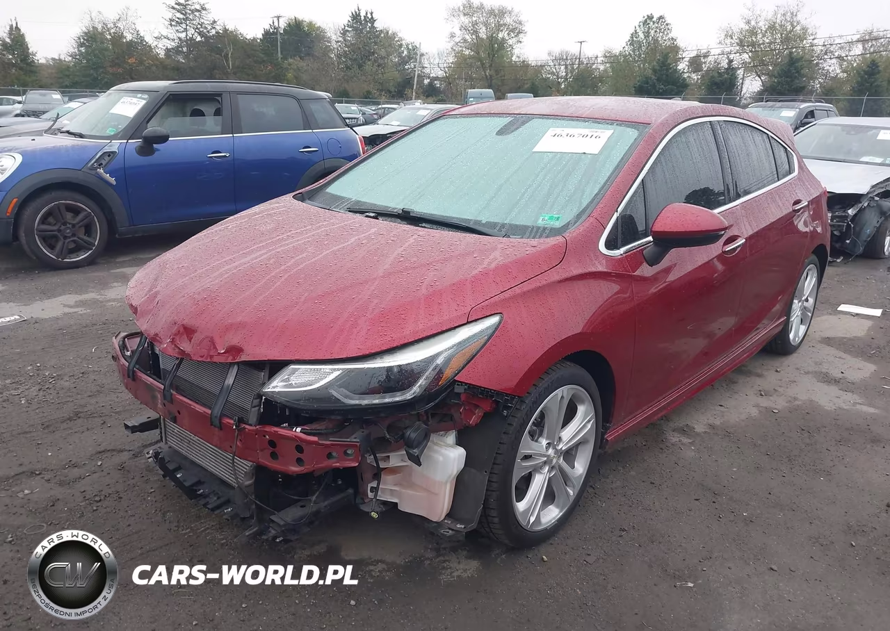 2017 Chevrolet Cruze Premier Auto VIN:3G1BF6SM5HS540127 - 2