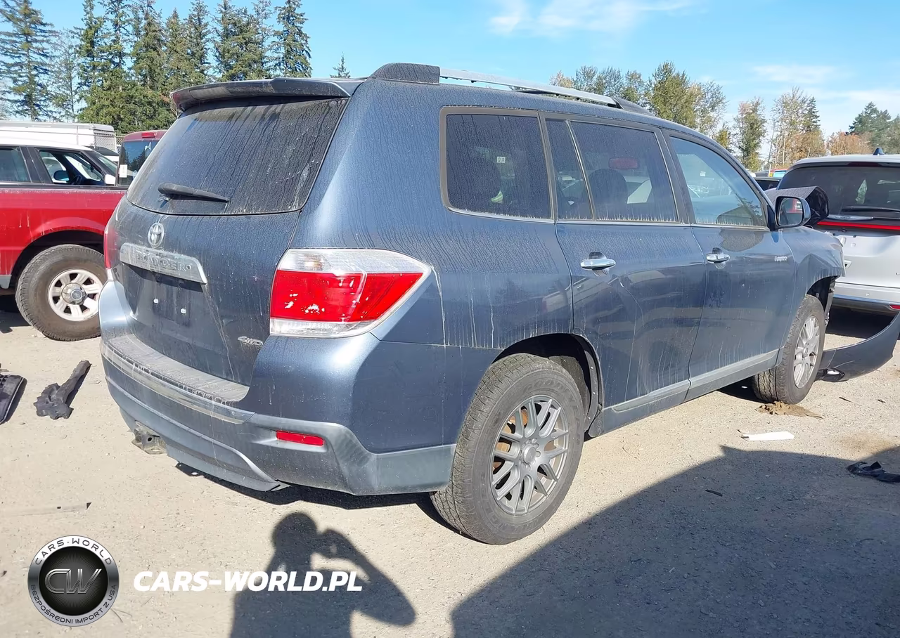 2013 Toyota Highlander Limited V6 VIN:5TDDK3EH8DS220355 - 4