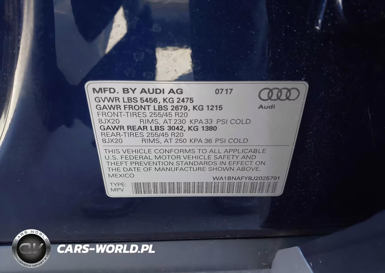 2018 Audi Q5 2.0T Premium-2.0T Tech Premium VIN:WA1BNAFY8J2025791 - 9