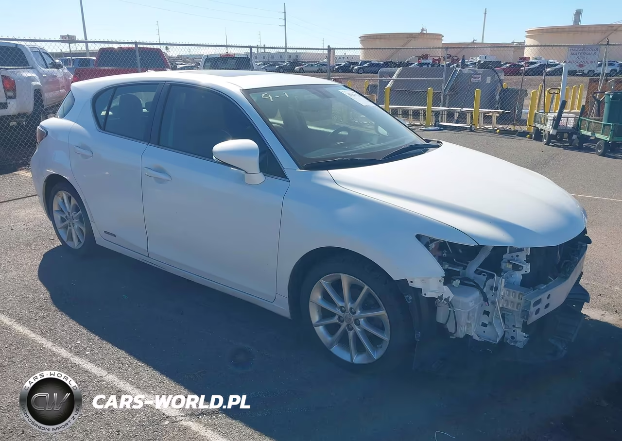 2012 Lexus Ct 200H Premium VIN:JTHKD5BH3C2094802 - 1