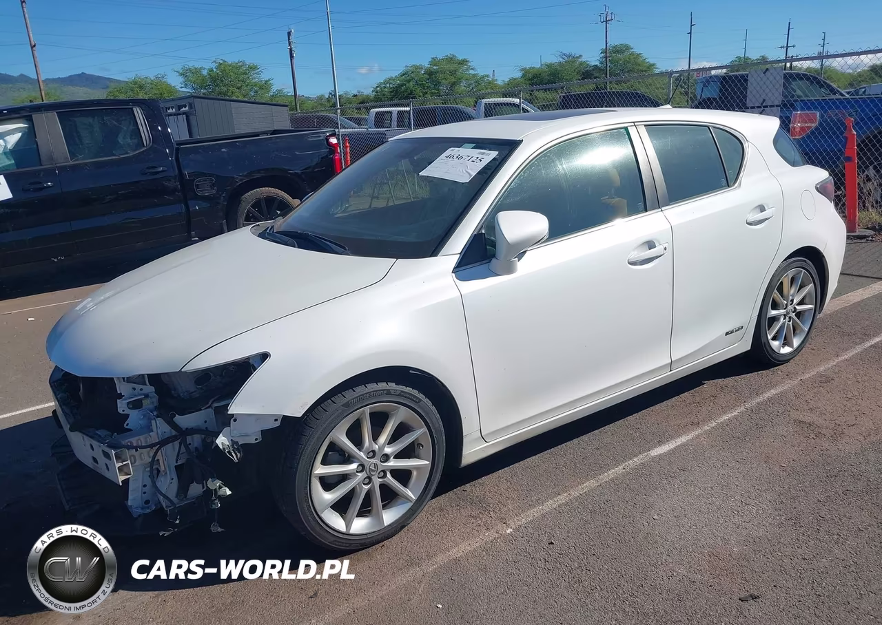 2012 Lexus Ct 200H Premium VIN:JTHKD5BH3C2094802 - 2
