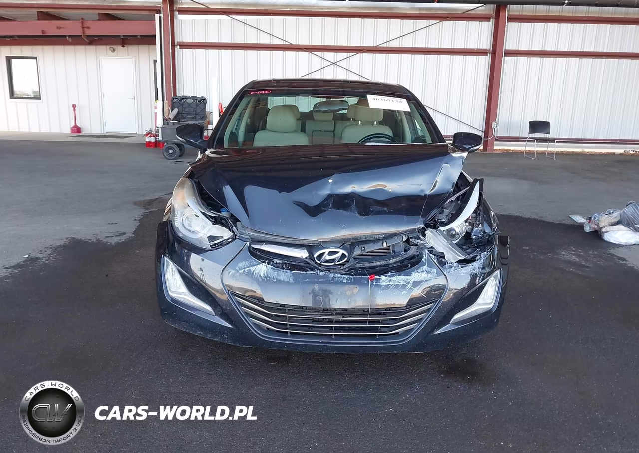 2014 Hyundai Elantra Limited VIN:5NPDH4AE1EH488610 - 12