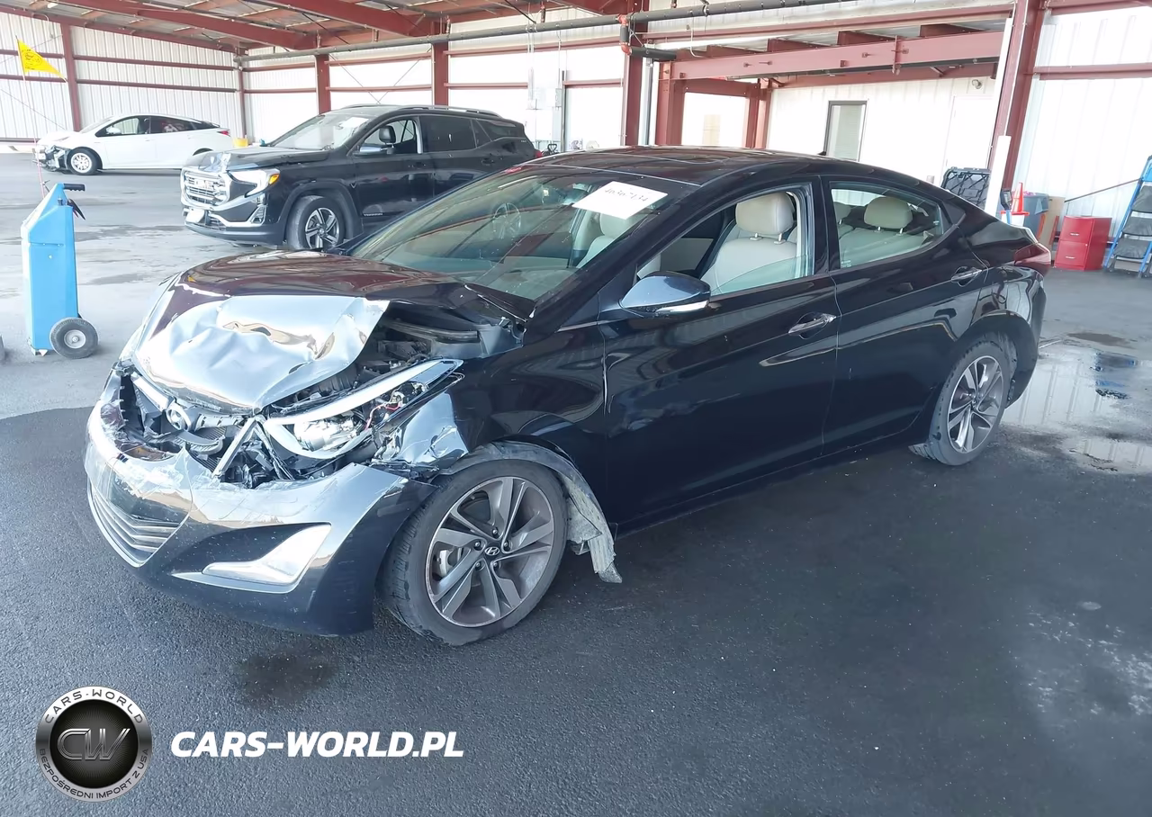 2014 Hyundai Elantra Limited VIN:5NPDH4AE1EH488610 - 2