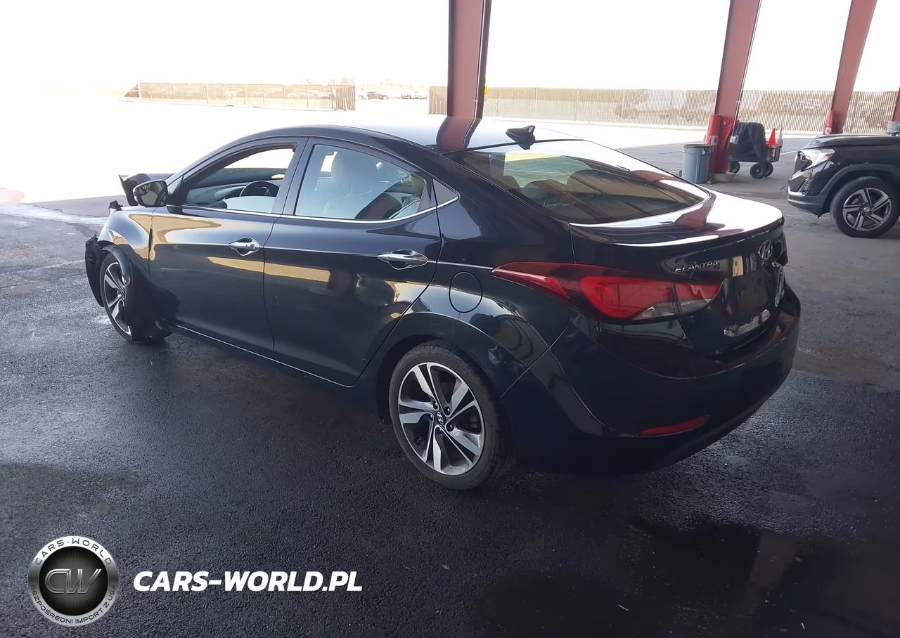 2014 Hyundai Elantra Limited VIN:5NPDH4AE1EH488610 - 3